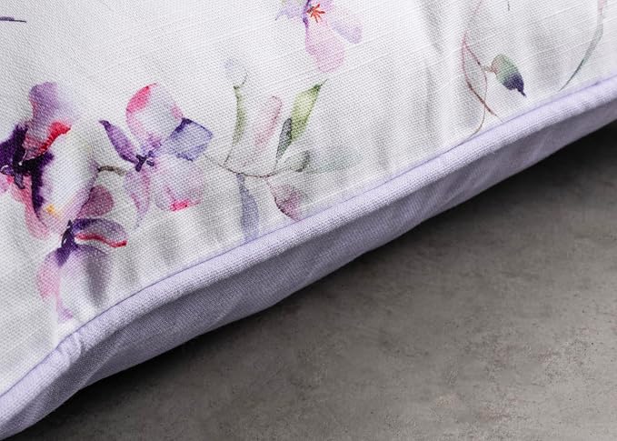 Maison d' Hermine Throw Pillow Covers 100% Cotton (20" x 20" - Pack of 1)
