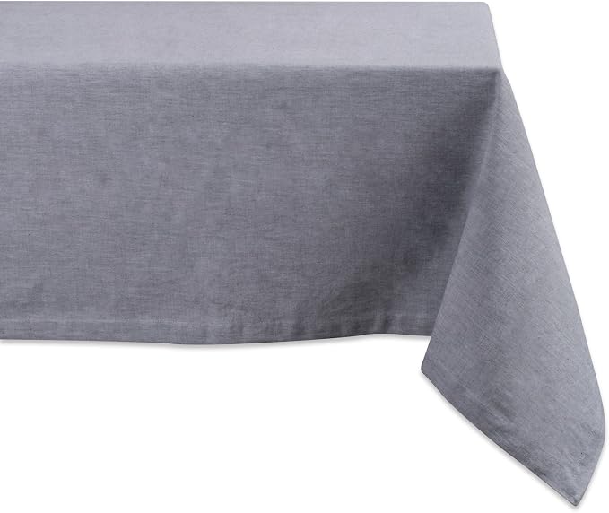 DII Chambray Kitchen, Tabletop Collection, Gray, 60x104