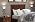 Touch Bedside Table Lamp for Living Room with 2 USB C+A Ports