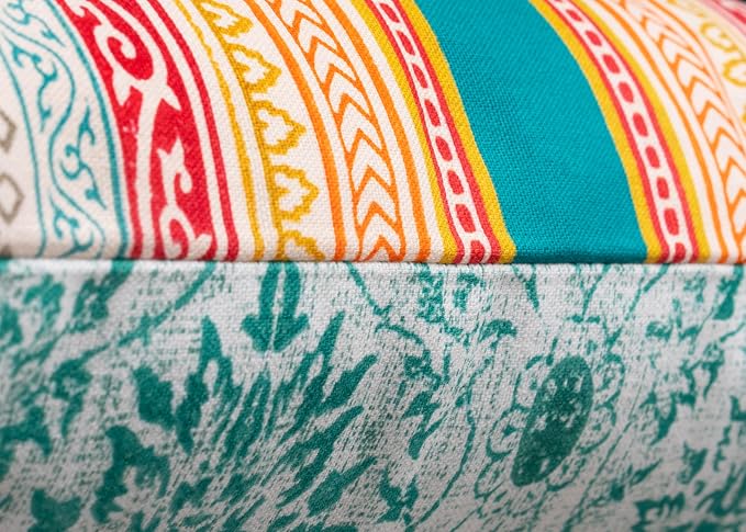 Maison d' Hermine Throw Pillow Covers 100% Cotton (12" x 20" - Pack of 1)