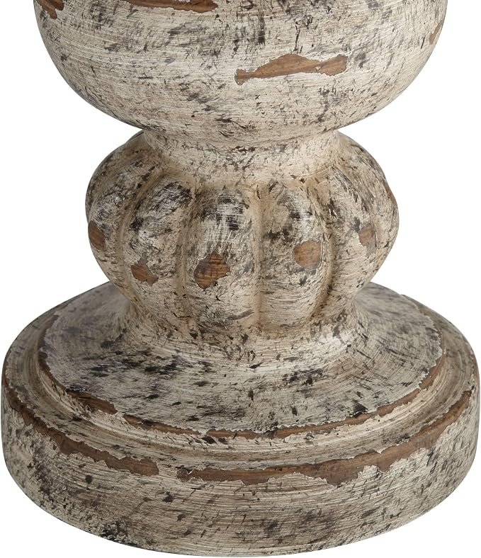 Florencia 12.5" Small Accent Lamp Console Cottage Traditional Brown