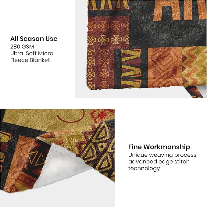 African American Gifts for Wife from Husband Blanket 60"X50", Dope Black Wife Birthday Gift Ideas, Wedding for Women, Afro Inspirational Gifts Idea for Wifey Valentines Day