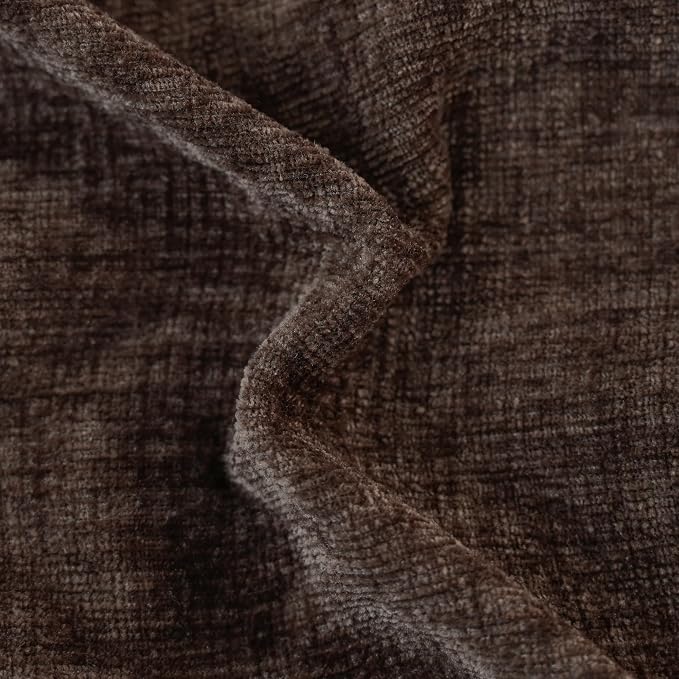 CaliTime Decorative Couch Throw Pillow Covers 20 X 20 Inches Coffee