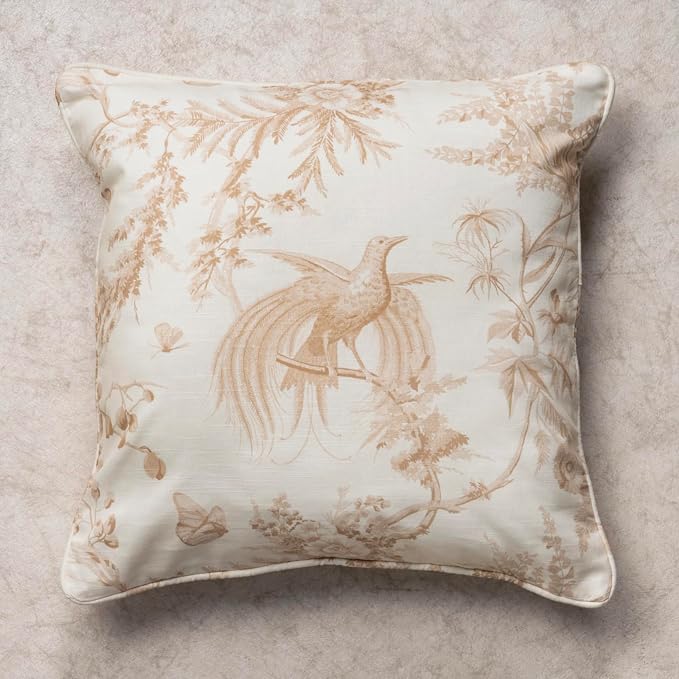 Maison d' Hermine Throw Pillow Covers 100% Cotton (20" x 20" - Pack of 1)