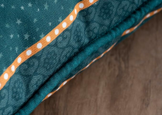 Maison d' Hermine Throw Pillow Covers 100% Cotton (18" x 18" - Pack of 1)