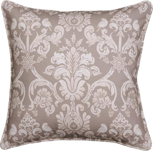 Maison d' Hermine Throw Pillow Covers 100% Cotton (18" x 18" - Pack of 1)