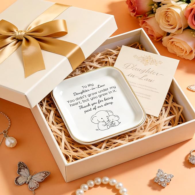 Elephant Gifts for Daughter-in-Law Birthday Wedding Christmas Mother's Day
