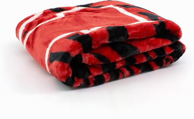 College Covers Nebraska Cornhuskers Raschel Throw Blanket, 60 in by 50 in