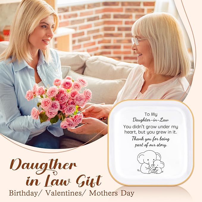 Elephant Gifts for Daughter-in-Law Birthday Wedding Christmas Mother's Day