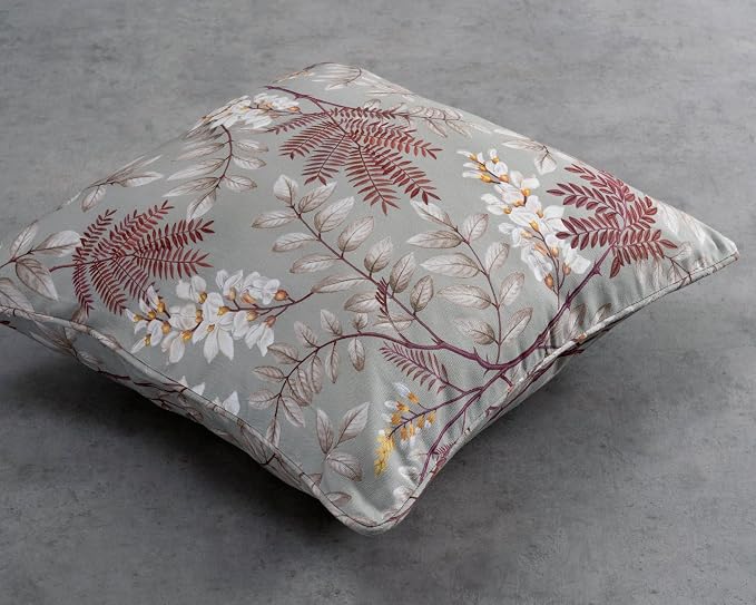 Maison d' Hermine Throw Pillow Covers 100% Cotton (20" x 20" - Pack of 1)