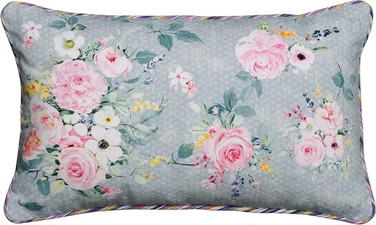 Maison d' Hermine Throw Pillow Covers 100% Cotton (12" x 20" - Pack of 1)