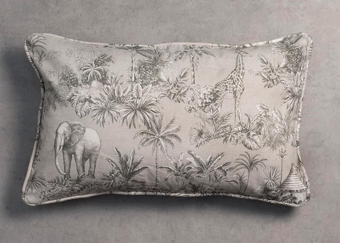 Maison d' Hermine Throw Pillow Covers 100% Cotton (12" x 20" - Pack of 1)