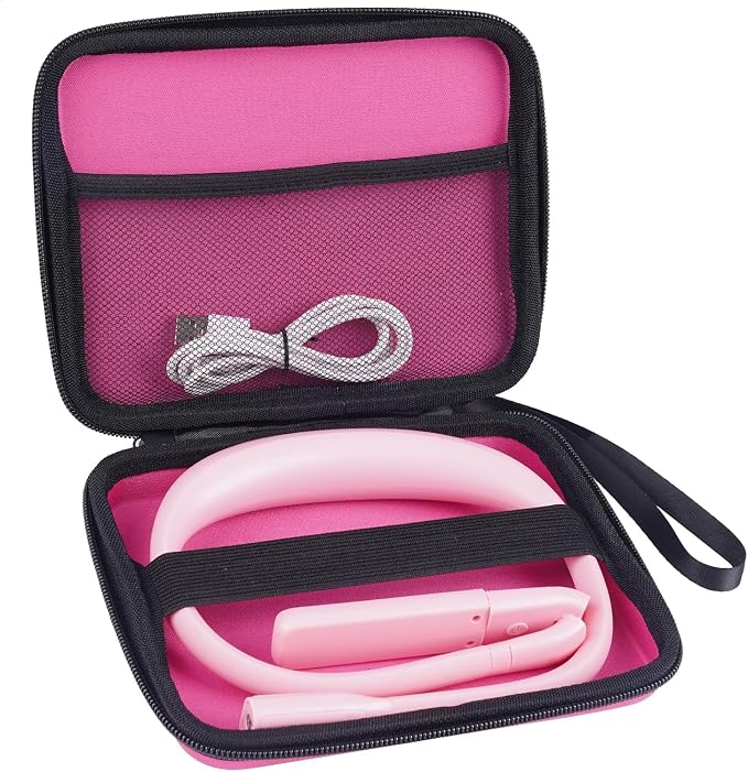 Neck Light with Storage Case, 3 Colors Dimmable Book Reading Light