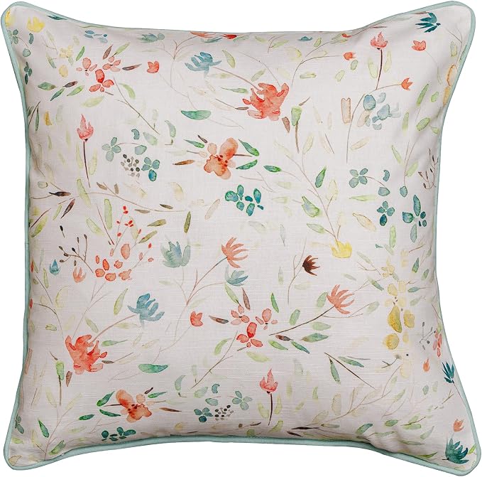 Maison d' Hermine Throw Pillow Covers 100% Cotton (20" x 20" - Pack of 1)