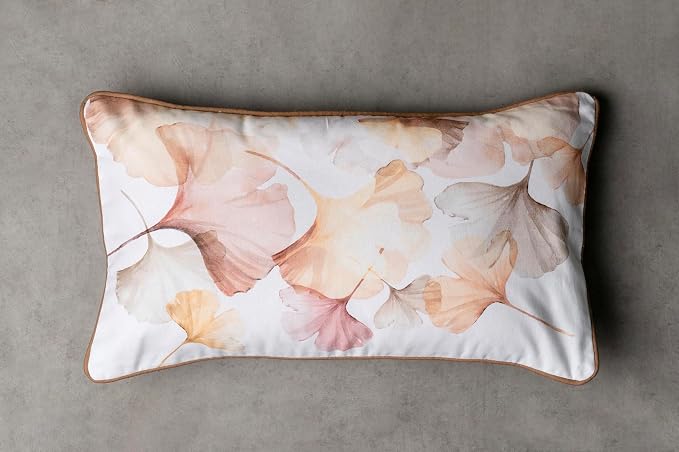 Maison d' Hermine Throw Pillow Covers 100% Cotton (12" x 20" - Pack of 1)