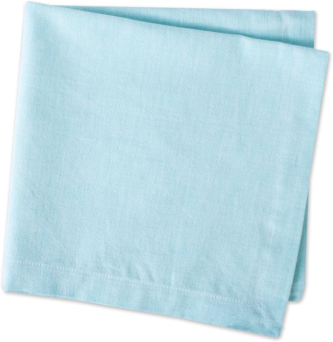 DII Chambray Kitchen, Tabletop Collection, Aqua, Napkin Set