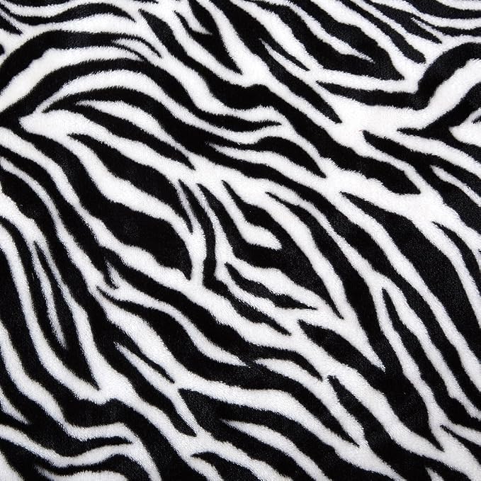 MERRYLIFE Throw Blanket for Couch | Soft Decorative Ultra-Plush Colorful| Throw Size Travel Blanket Plush|(50" 60", Zebra)
