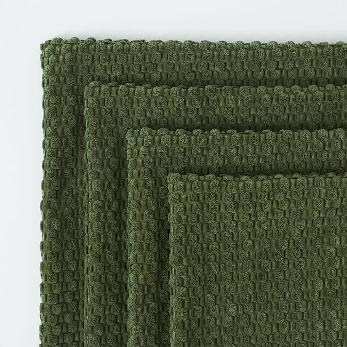 Boho Corduroy Throw Pillow Covers 20x20 Inch Set of 4 Soft Plush