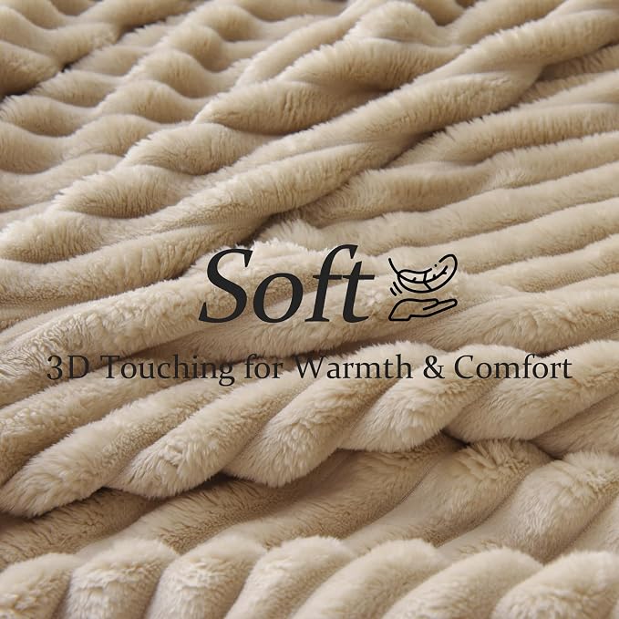 Fleece Twin Throw Blanket for Couch & Bed, Cozy Warm Gifts for Women Girls | Soft flannel, no-pill & no-shed. Lightweight for sofa, chair, car and home decor. For Mother's Day, Graduation, Christmas.