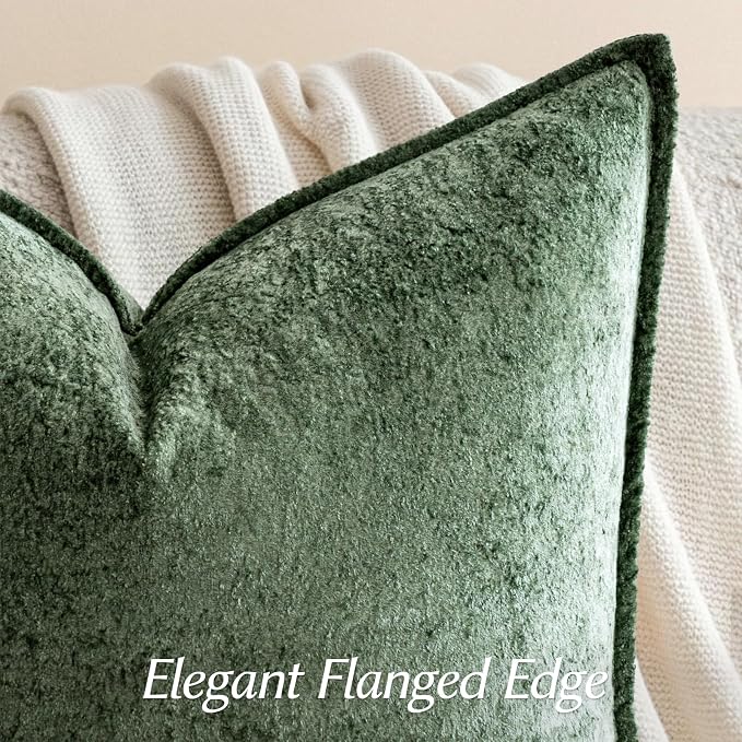 a moment Throw Pillow Covers 24X24 Inch 4 Packs,Soft Velvet Decorative Pillow Cases with 3D Ice Flower,Texture Modern Accent Cushion Covers for Sofa Couch Home Decor Quiet Oasis