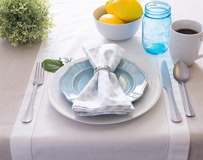 DII Chambray Kitchen, Tabletop Collection, Natural, 70" Round