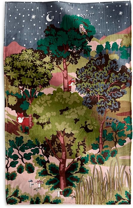 Vera Bradley Women's Fleece Throw Blanket – Soft Plush Blanket for Couch, Bedroom & Home Décor