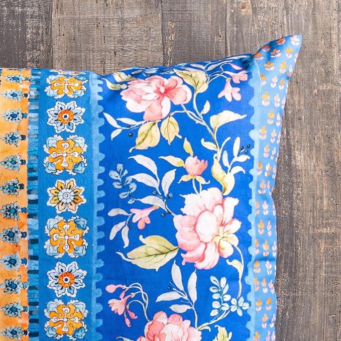 Maison d' Hermine Throw Pillow Covers 100% Cotton (20" x 20" - Pack of 1)