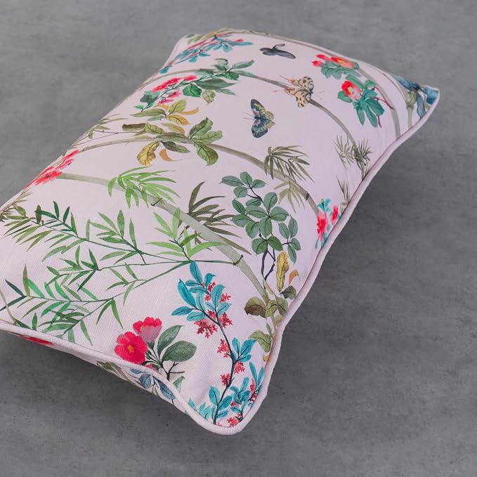 Maison d' Hermine Throw Pillow Covers 100% Cotton (12" x 20" - Pack of 1)