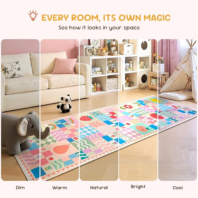 2×3 Small Pink Area Rug for Bedroom, Washable Entryway Rug Non Slip, Soft Low Pile Bath Mat, Vintage Door Carpet for Entrance, Bedroom, Laundry