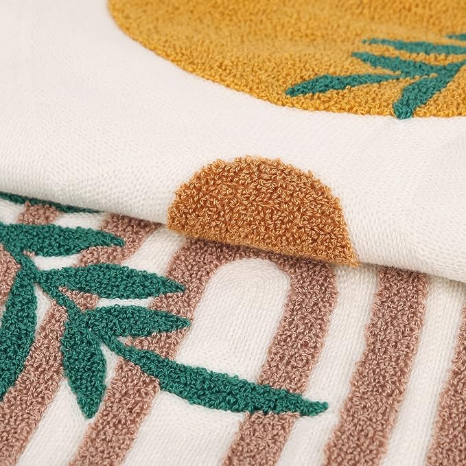 Merrycolor Boho Throw Pillows 12x20 Inches,Soft Mid Century Modern Pillowcase Lumbar, Aesthetic Decorative Throw Pillows for Couch Bed Sofa Bedroom(Only 1 Pillow Cover)