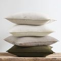 Pack of 4 Throw Pillow Covers Corduroy 20x20 Inch,Natural | Decorative Velvet Couch,Summer Cases Square,Farmhouse Boho Cushion Covers for Sofa Bed Living Room Home Decor & Office