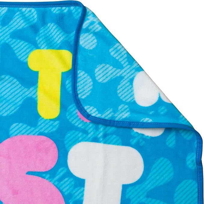 Silver Buffalo Spongebob Squarepants, Fleece Throw Blanket, 45x60in | Nickelodeon, Have the Best Day Ever, Flannel, 180 GSM