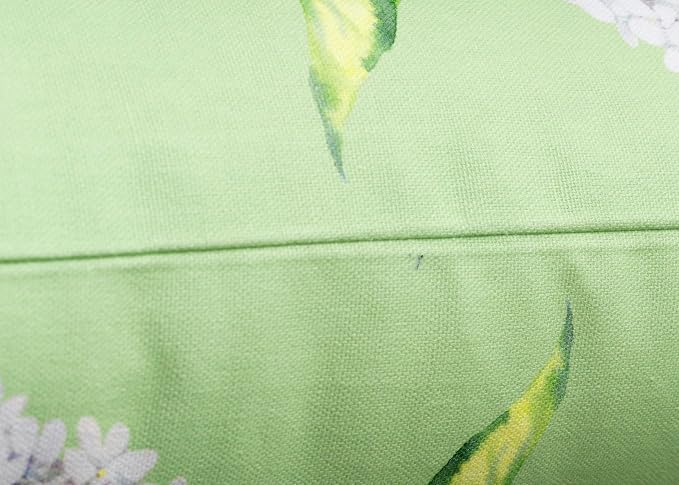 Maison d' Hermine Throw Pillow Covers 100% Cotton (12" x 20" - Pack of 1)