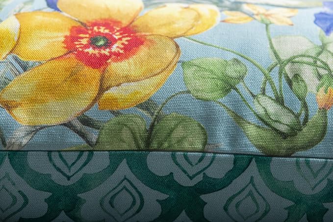 Maison d' Hermine Throw Pillow Covers 100% Cotton (18" x 18" - Pack of 1)