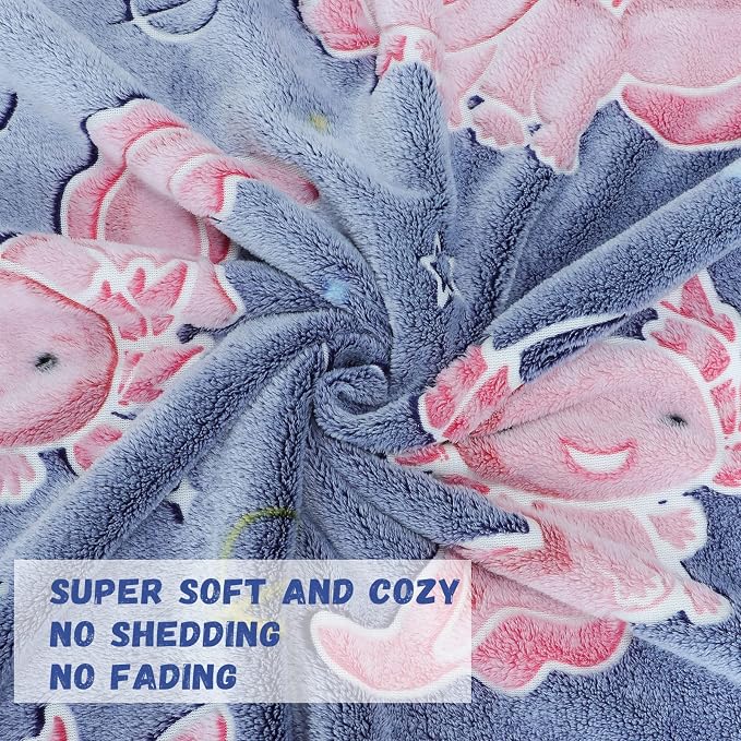 GEULAY Axolotl Blanket for Toddler Girls, 40x50 Inches | Small, Flece Throw, Axolotl Toys, Kids Room Decor, Birthday Gift, Ages 2-10