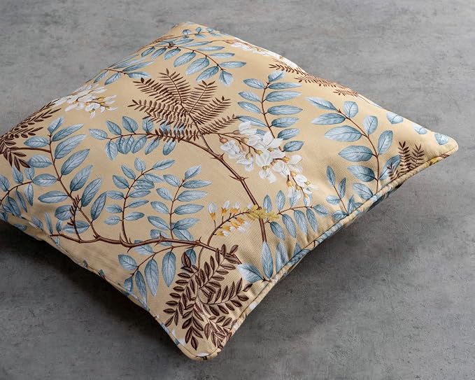 Maison d' Hermine Throw Pillow Covers 100% Cotton (20" x 20" - Pack of 1)