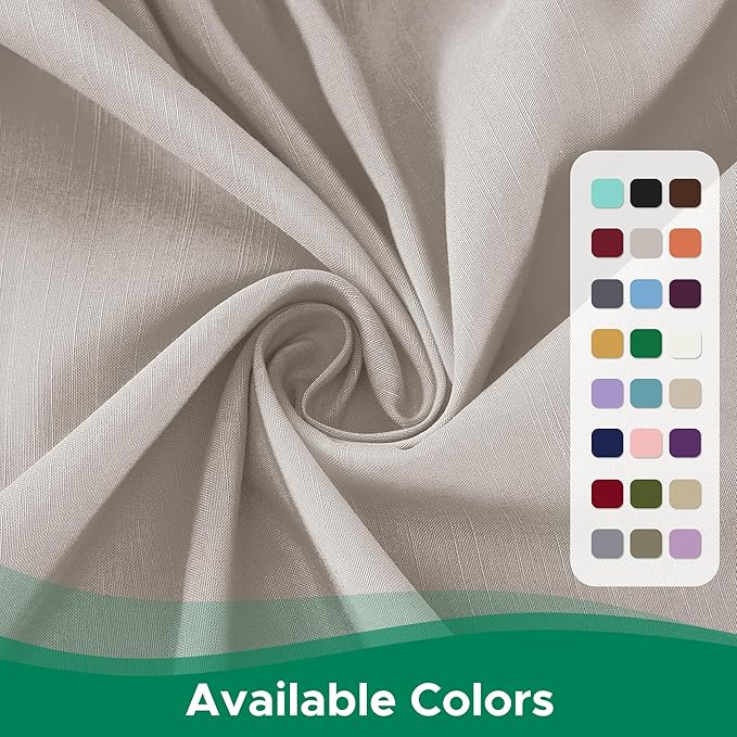Wrap Around Queen Size Bed Skirt 12" Drop-Elastic Dust Ruffle Camel Grey | Adjustable Pleated Bedskirt-Easy Fit Wrinkle Resistant Washable Hotel Quality Fabric Bed Skirting-Master Guest Bedroom Rental