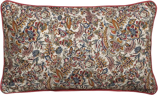 Maison d' Hermine Throw Pillow Covers 100% Cotton (12" x 20" - Pack of 1)