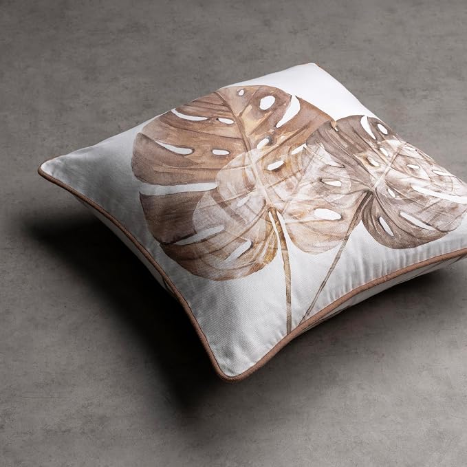 Maison d' Hermine Throw Pillow Covers 100% Cotton (20" x 20" - Pack of 1)