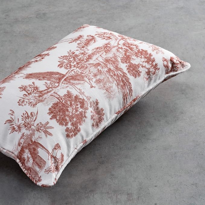Maison d' Hermine Throw Pillow Covers 100% Cotton (12" x 20" - Pack of 1)