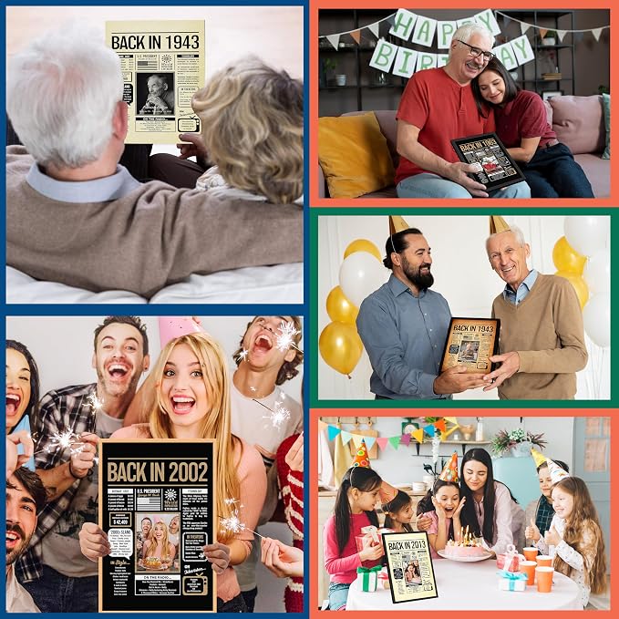 Hexadecor Back in 1935 Poster, Personalized Birthday Gifts, Custom 1935 Historical Birthday Newspaper, Wall Art Print