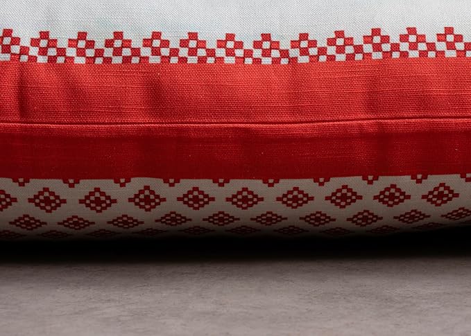 Maison d' Hermine Throw Pillow Covers 100% Cotton (12" x 20" - Pack of 1)