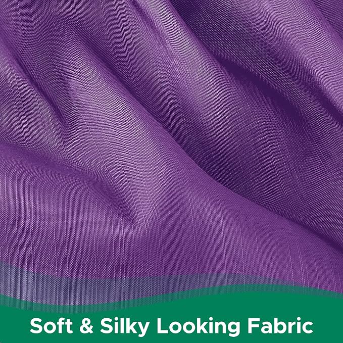 Wrap Around Bed Skirt King Size 15 Inch Drop-Elastic Dust Ruffle Eggplant | Adjustable Pleated Bedskirt-Easy Fit Wrinkle Resistant Washable Hotel Quality Fabric Bed Skirting-Master Guest Bedroom Rental