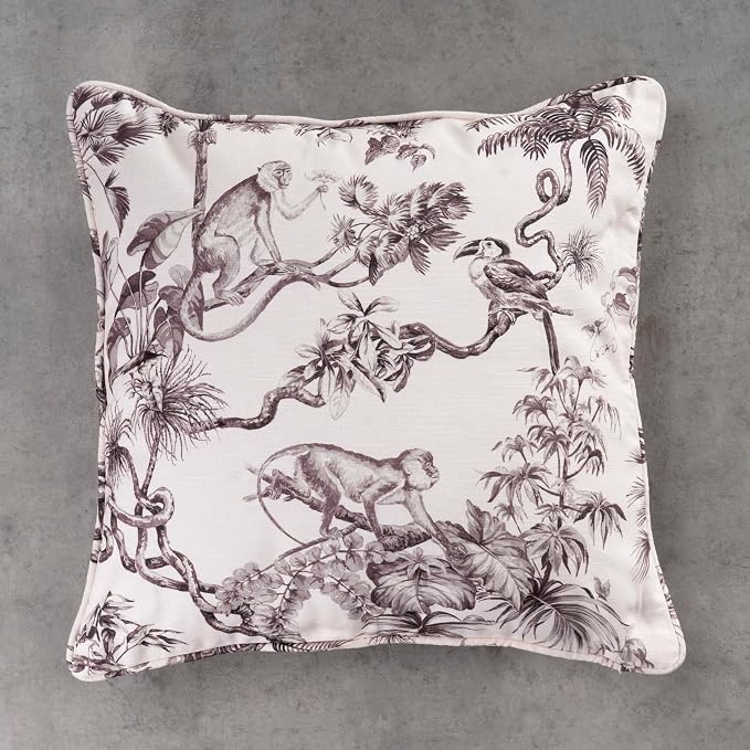 Maison d' Hermine Throw Pillow Covers 100% Cotton (20" x 20" - Pack of 1)