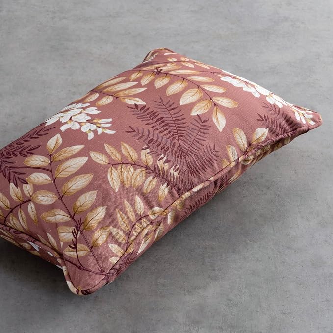Maison d' Hermine Throw Pillow Covers 100% Cotton (12" x 20" - Pack of 1)