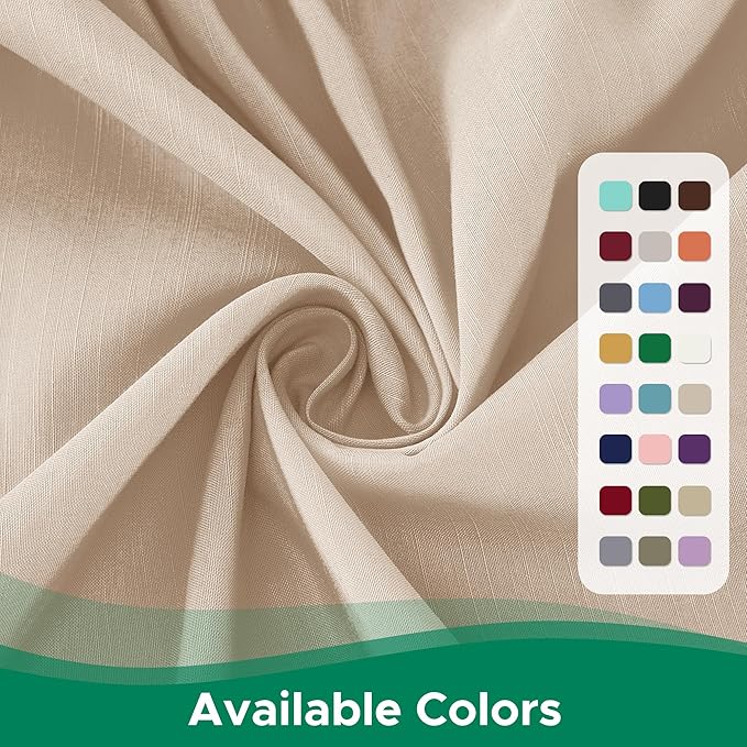Wrap Around Bed Skirt King Size 16 Inch Drop-Elastic Dust Ruffle Sand | Adjustable Pleated Bedskirt-Easy Fit Wrinkle Resistant Washable Hotel Quality Fabric Bed Skirting-Master Guest Bedroom Rental