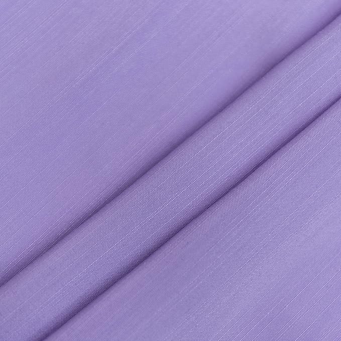 Wrap Around Bed Skirt King Size 15 Inch Drop-Elastic Dust Ruffle Lavender | Adjustable Pleated Bedskirt-Easy Fit Wrinkle Resistant Washable Hotel Quality Fabric Bed Skirting-Master Guest Bedroom Rental