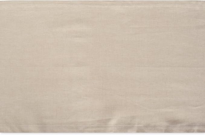 DII Chambray Kitchen, Tabletop Collection, Natural, 14x72 Table Runner