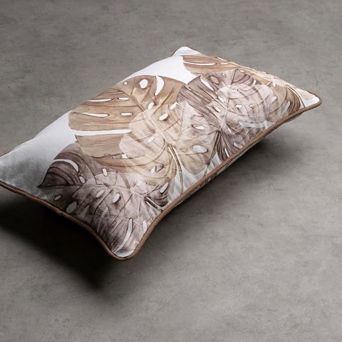 Maison d' Hermine Throw Pillow Covers 100% Cotton (12" x 20" - Pack of 1)