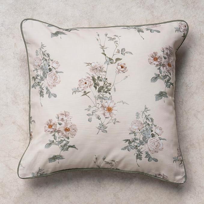 Maison d' Hermine Throw Pillow Covers 100% Cotton (20" x 20" - Pack of 1)